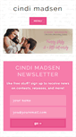 Mobile Screenshot of cindimadsen.com
